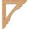 Ekena Millwork Olympic Slat Smooth Bracket, Western Red Cedar, 5 1/2"W x 36"D x 42"H BKT06X36X42OLY06SWR - alternate 2